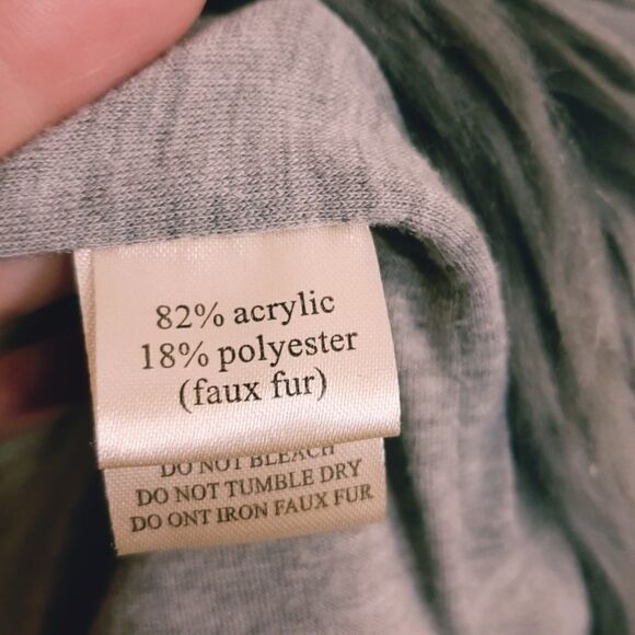 Dylan Los Angeles Faux Fur Vest size Small - Picture 4 of 5